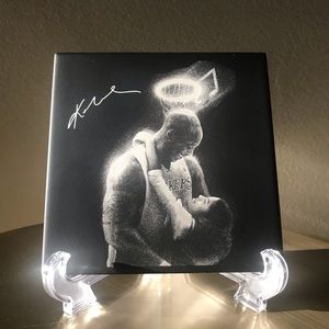 Kobe Bryant custom ceramic tile laser engraved